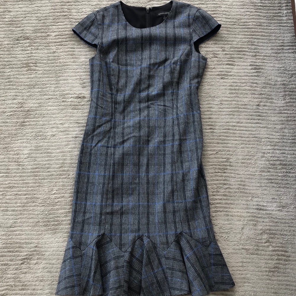 Banana Republic plaid dress